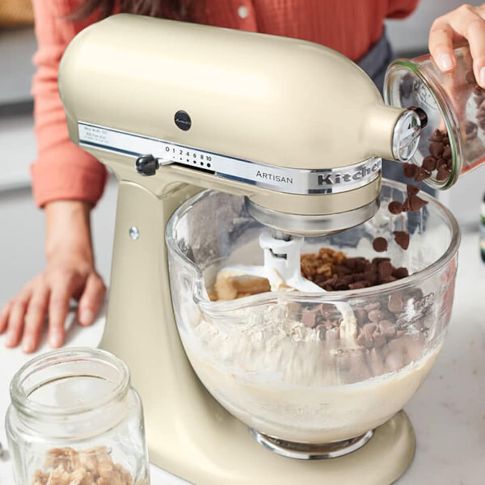 image 1 of KitchenAid Artisan Mixer 125 Almond Cream