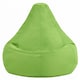 image 3 of Icon Dalton High Back Adult Gaming Indoor Outdoor Bean Bag Chair, Lime