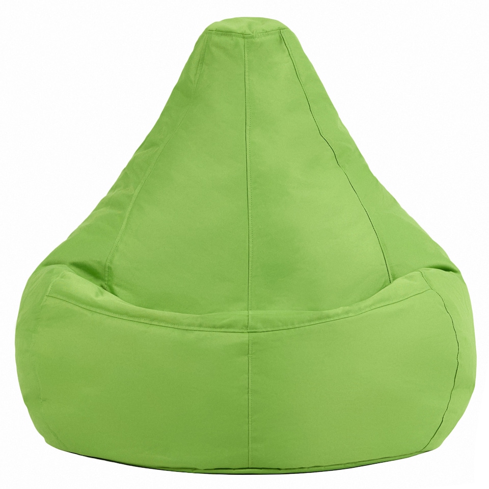image 1 of Icon Dalton High Back Adult Gaming Indoor Outdoor Bean Bag Chair, Lime