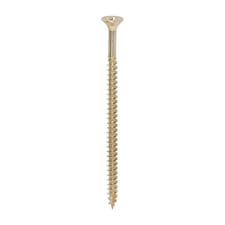 Timco - Classic Multi-Purpose Screws - PZ - Double Countersunk - Yellow (Size 5.0 x 90 - 100 Pieces)