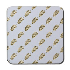 Gold Leaf Pattern (Coaster)
