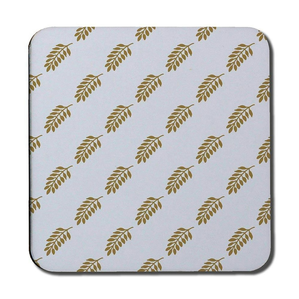 image 1 of Gold Leaf Pattern (Coaster)
