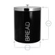 image 3 of Harbour Housewares Round Metal Kitchen Bread Bin - White