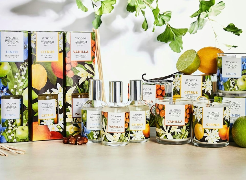 image 1 of Woods of Windsor Candle Citrus 150g | Yellow