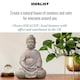 image 7 of Sitting in Meditation Buddha Brown Indoor and Outdoor Statue&nbsp;L30 W24 H41 cm