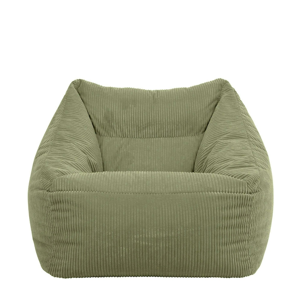 image 1 of Natalia Large Beanbag Corduroy Sage Green | Green | Green | XL | 2