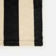 image 3 of OHS Stripe Print Ultra Soft Fleece Cosy Blanket Throw, 125x150cm - Black/White