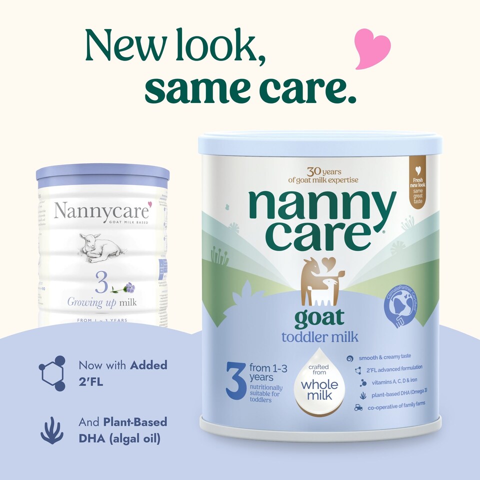 image 1 of Nannycare Toddler Goat Milk Formula - Stage 3 (800g - box of 6)