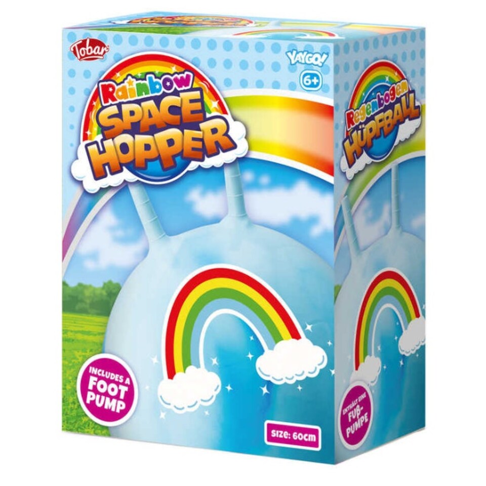 image 1 of Rainbow Space Hopper