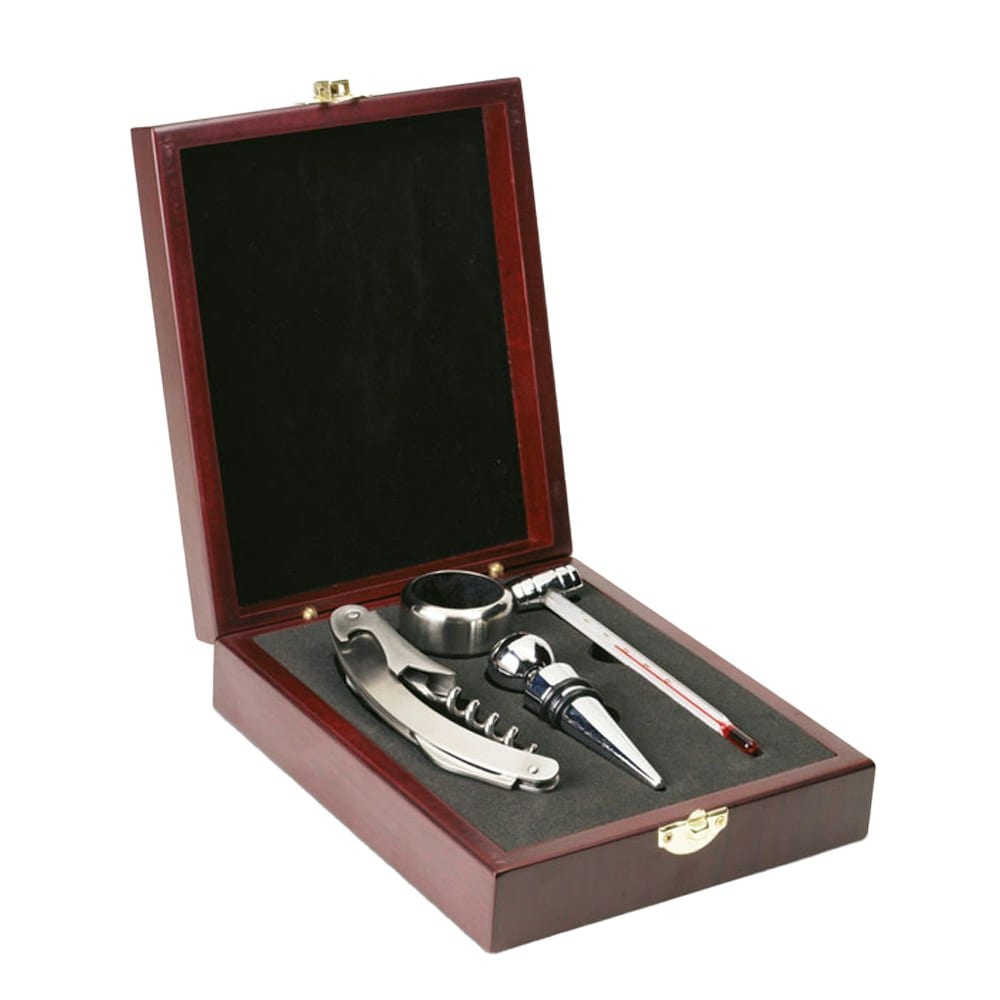MidOcean Premium Classic Wine Set - Silver - One Size - Tesco