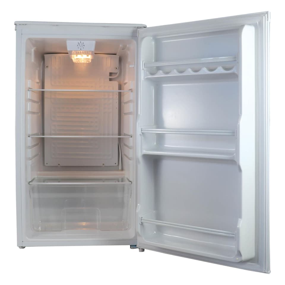 image 1 of Igenix IG3960 Freestanding Larder Fridge with 92 Litre Capacity, 2 Adjustable Shelves and Salad Drawer, Reversible Door, 48 cm Wide, White