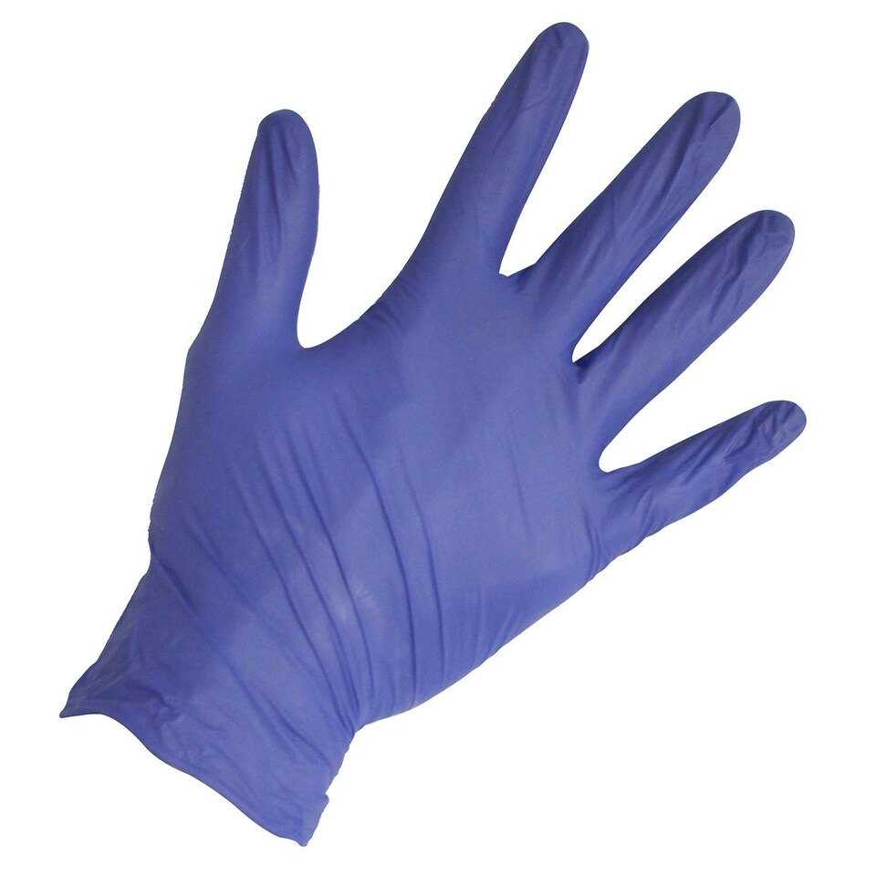 image 1 of Aurelia Sonic 200 Powder Free Blue Nitrile 200 Disposable Gloves Xtra Small Blue | X-Small