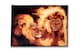 image 1 of Lion Print Fleece Blanket Animal Throw, Soft Warm Cosy Blanket Throw 200x240cm | Multi