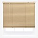 image 2 of FURNISHED Wood Effect PVC Trimmable 25mm Slat Venetian Window Blinds | Brown | Teak | (W) 165cm x (L) 210cm