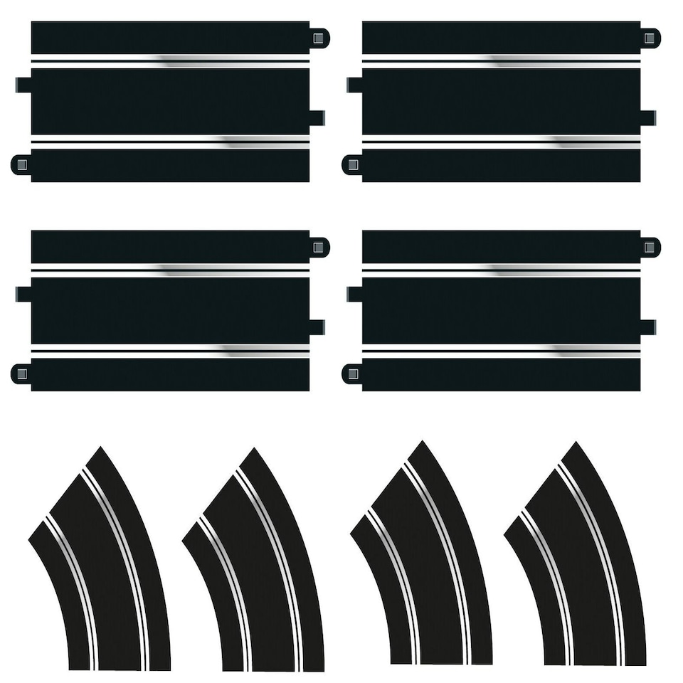 Scalextric Scalextric Standard Straight/R2 Curve Track Extension Pack