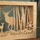 image 7 of 37cm Battery Operated Light up Wooden Christmas Reindeer Scene with Warm White LEDs