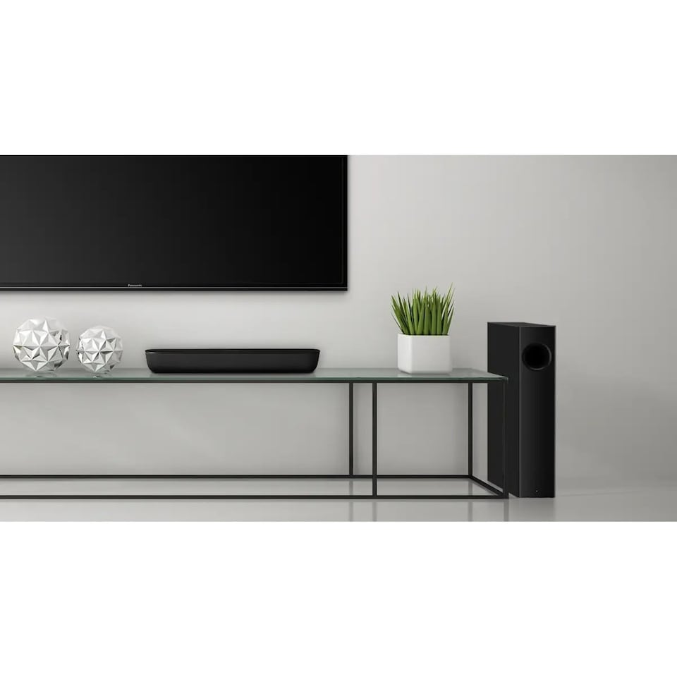 image 1 of Panasonic SC-HTB258EBK 2.1ch Compact Soundbar with Wireless Subwoofer