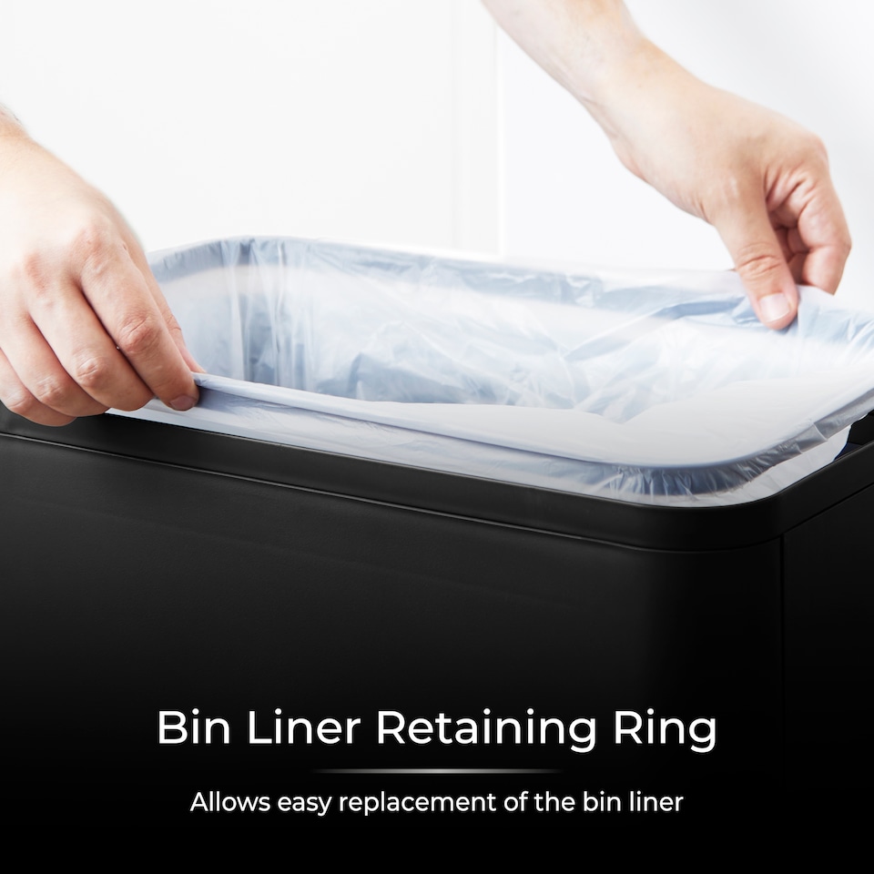 image 1 of 60L Compact Sensor Bin Black