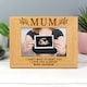 image 5 of Personalised Floral Mum 6x4 Oak Finish Photo Frame Brown | One Size