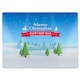 image 1 of Merry Christmas Cover Art Dining Glass Chopping Board | Multi