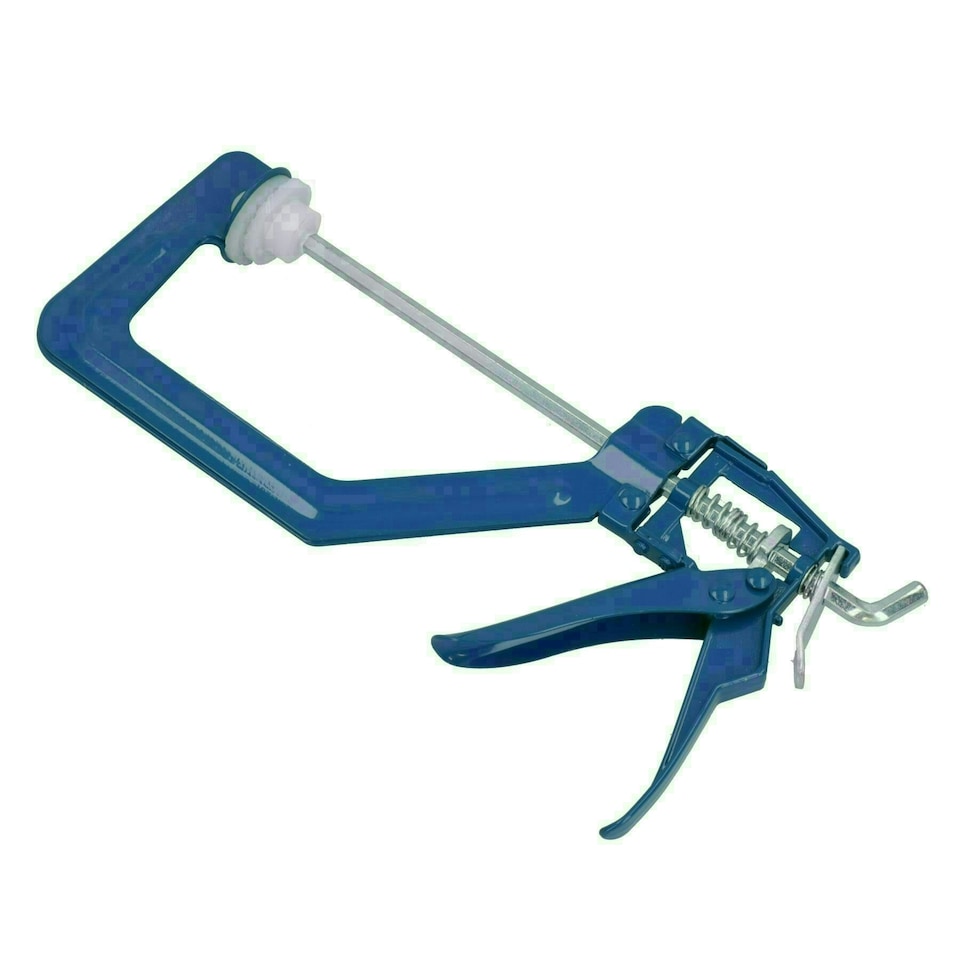 image 1 of 6" One Hand Ratchet Clamp Grip Clasp Quick Release Holder TE353