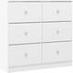 image 8 of Denver 6 Drawer Chest Grey
