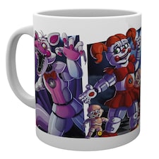 Five Nights at Freddy's Sisters 320ml Ceramic Mug Multi