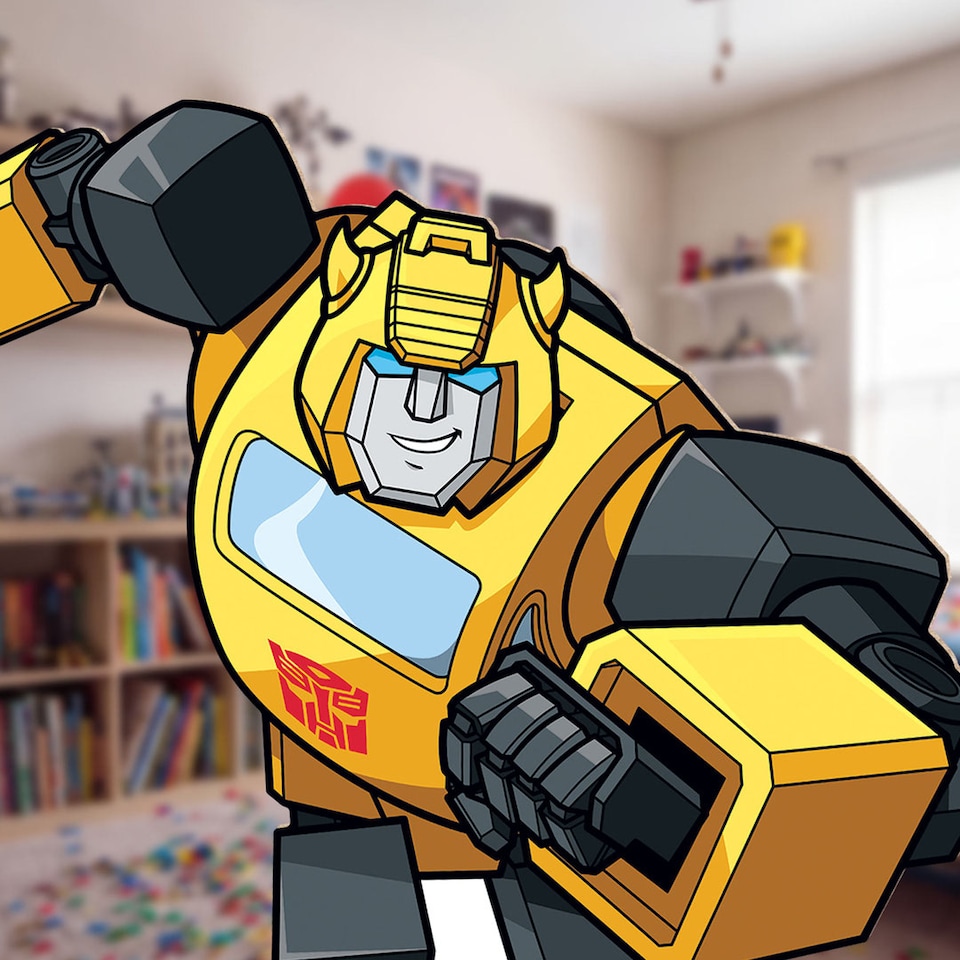 image 1 of Bumblebee Transformers Animation Lifesize Cardboard Cutout 134cm