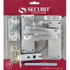 Securit Chrome Flat Internal Pack - Silver - One Size