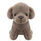 image 5 of Dog Mink Soft Toy Fun Doggy Plush Cuddly Soft Fluffy Cute Puppy 20cm Brown