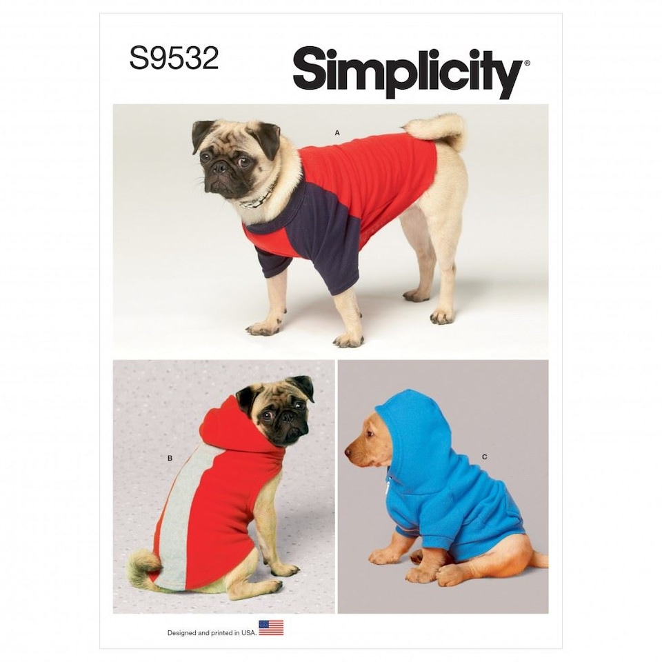 image 1 of Simplicity 9532 Paper Sewing Pattern – Sizes Petss A (XS–S–M–L–XL), Easy