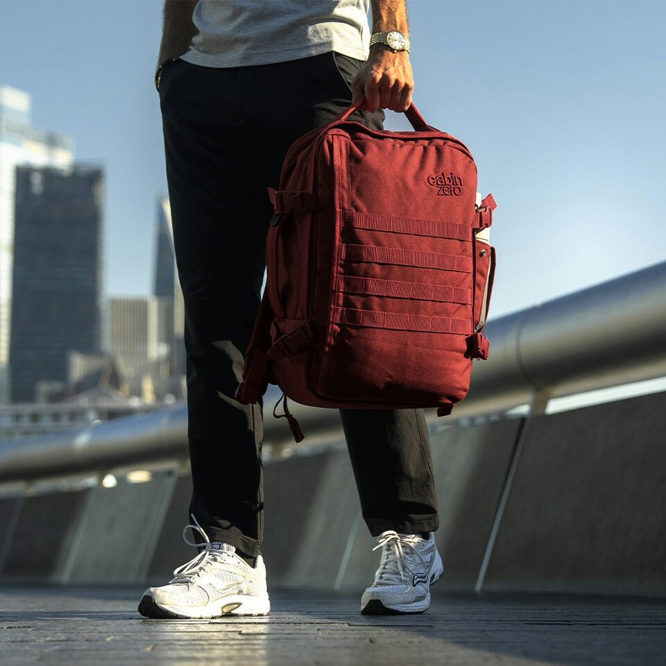 image 1 of Military Backpack 28L Marrakech Red