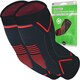 image 1 of aZengear Elbow Support Brace (Pair) for Men, Women, Golfers Elbow Compression Sleeves - Tendonitis, Arthritis, Weightlifting (XL)