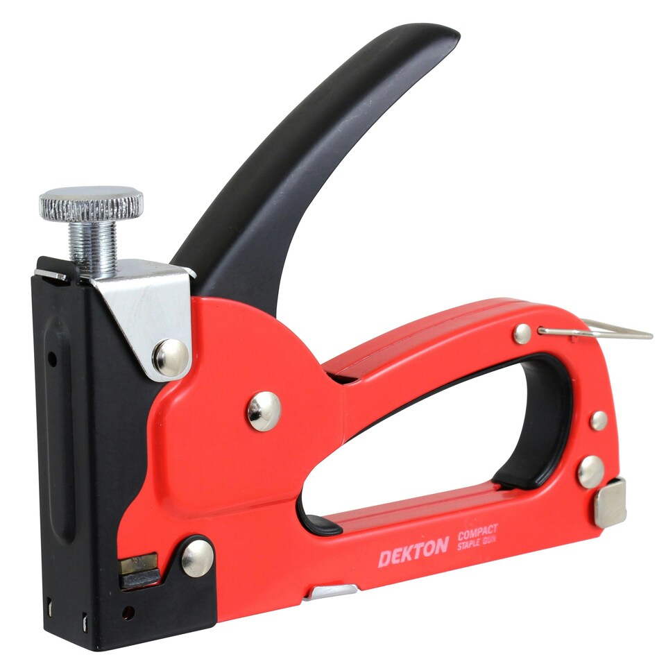 image 1 of Dekton Staple Gun For Upholstery Jobs, Full Metal Construction, Carpet Padding,