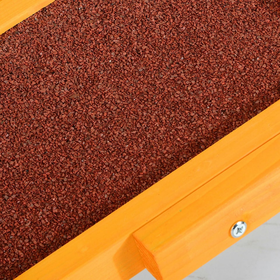 image 1 of PawHut Wooden Pet Seesaw for Big Dogs with Anti-Slip Surface, Natural