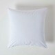 image 5 of Homescapes Terry Towelling Waterproof Pillow Protectors - 60 x 60 cm - Pack of 4 White