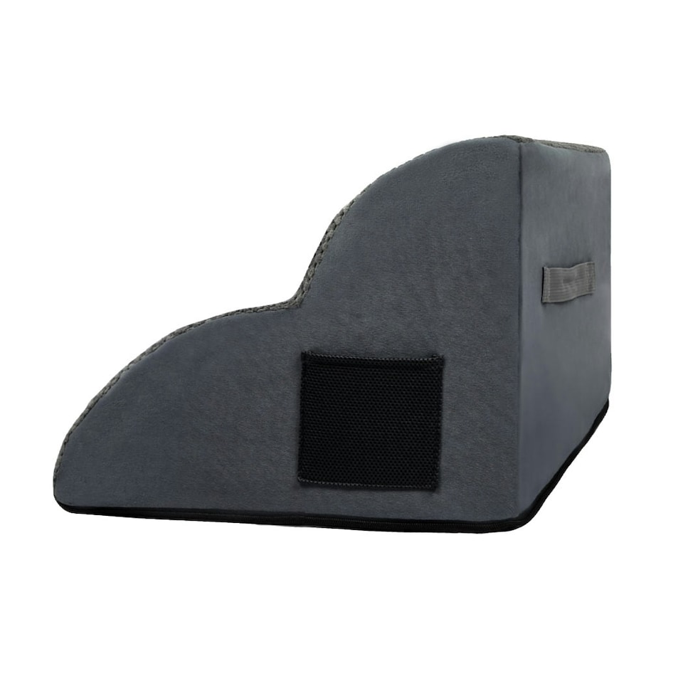 image 1 of Skylos 2-Step Pet Stairs Dog Ramp for Small Dogs Bed Sofa Foam Non Slip Washable