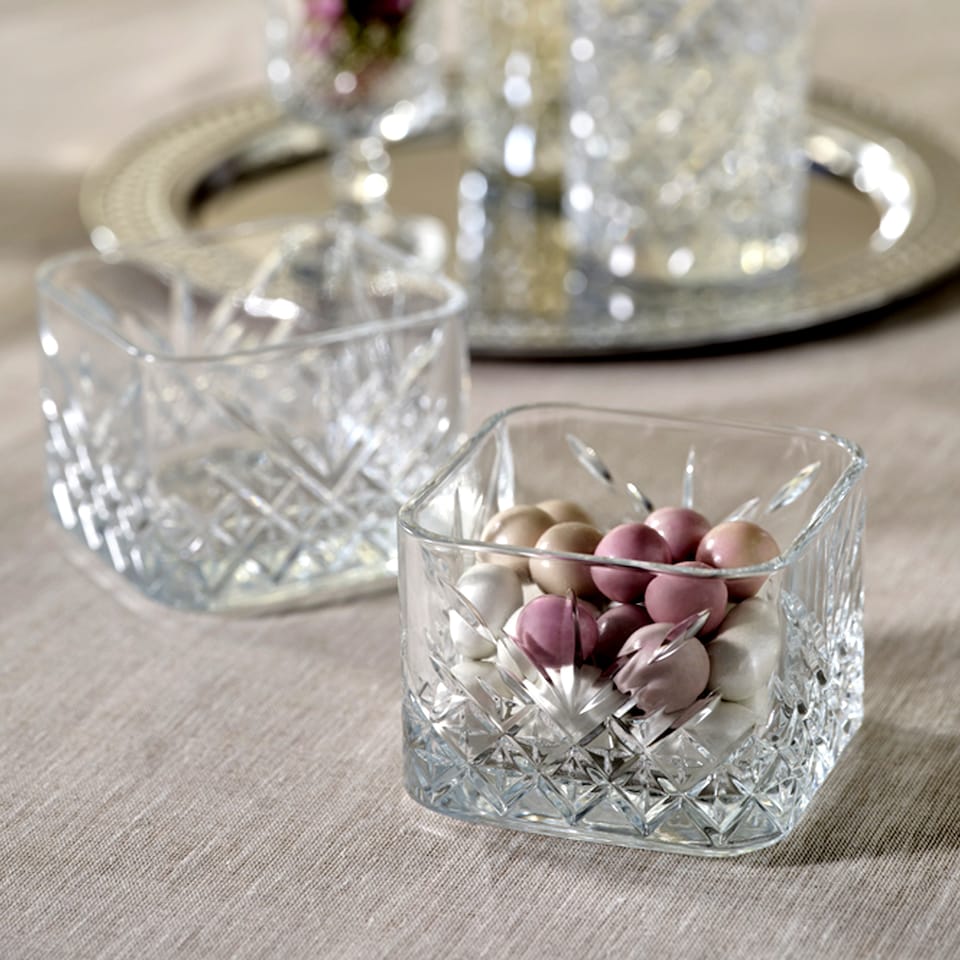 image 1 of Queensway Home & Dining Glass Dessert Bowls Set | Clear | 8 Bowls