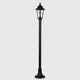 image 3 of ValueLights Mayfair Black Outdoor Bollard Light