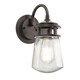 image 1 of Lyndon 1 Light Outdoor Small Wall Lantern Light Architectural Bronze IP44, E27