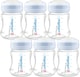 image 1 of Wide-Mouth Milk Storage Collection Bottle with SureSeal Sealing Disk; 6pc