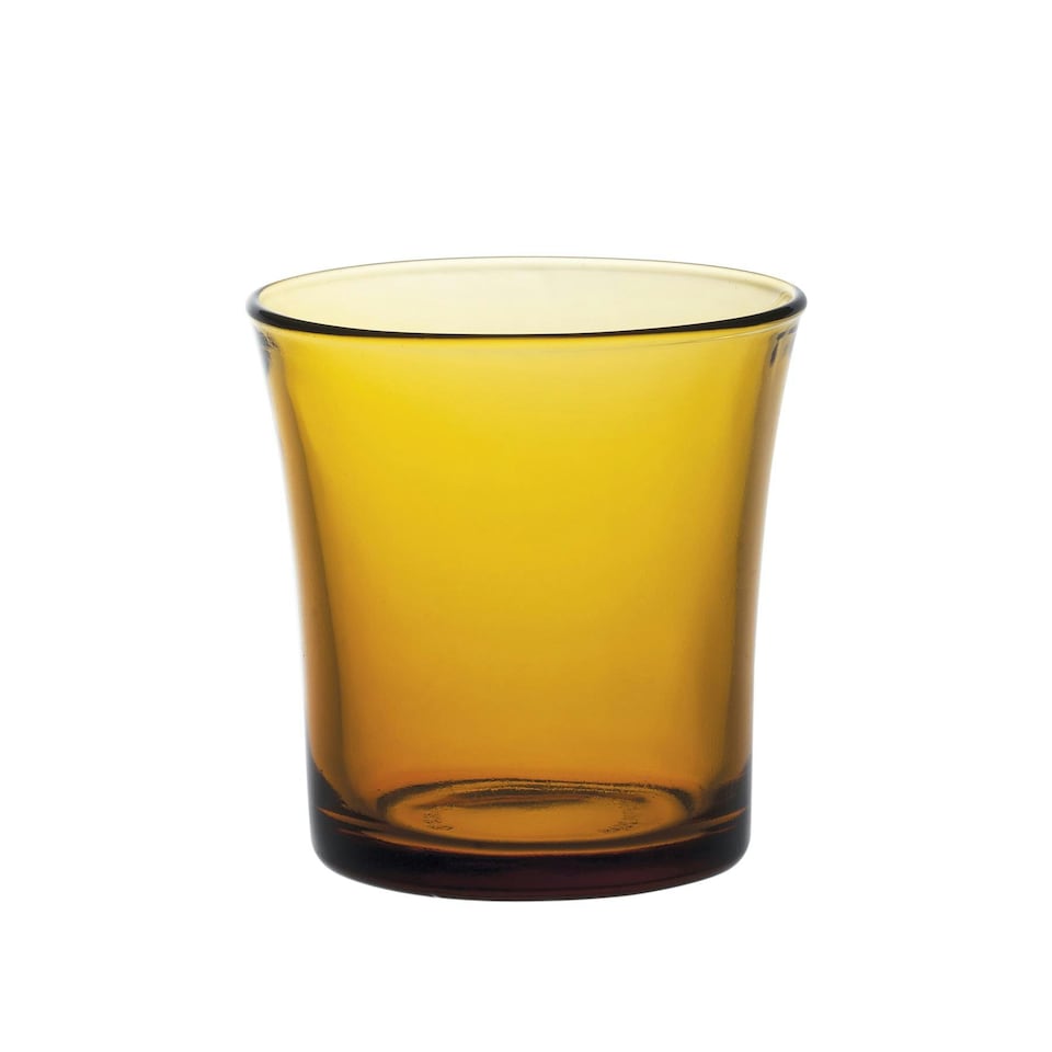 image 1 of Duralex Lys Tumbler Glasses - 210ml - Amber - Pack of 6 Clear