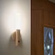 image 2 of Auraglow Rechargeable Motion Sensor Wall Light | Clear | Pine