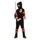 image 2 of Bristol Novelty Childrens/Kids Ninja Costume Set - Black/Yellow - 8-10 Years 8