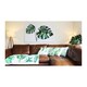 image 3 of Twin Palm leaves (Canvas Print) 127cm x 91cm