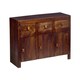 image 1 of Toko Dark Mango Large Sideboard - Solid Mango Wood - L45 x W135 x H75 cm Brown