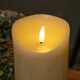 image 7 of 23cm LED Flickabrights Melted Edge Battery Candle in Warm White