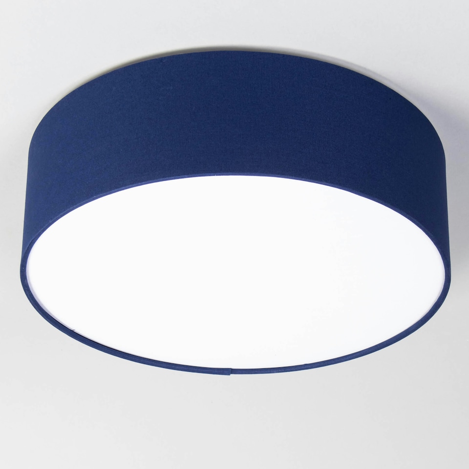 image 1 of BHS Glow Kid's 3 Light Ceiling Light | Blue | Navy | 1