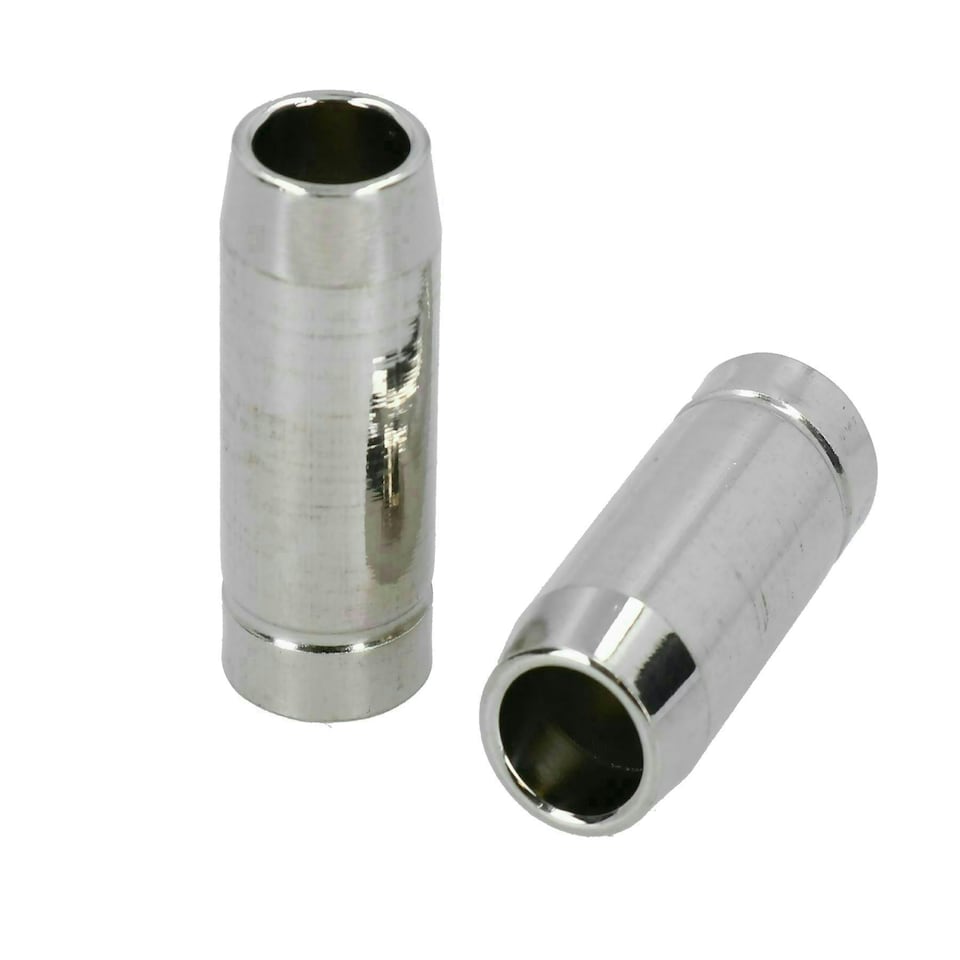 image 1 of Mini Conical Nozzle Shroud Binzel Style Welding Welder MIG Gas Screw On 2PK