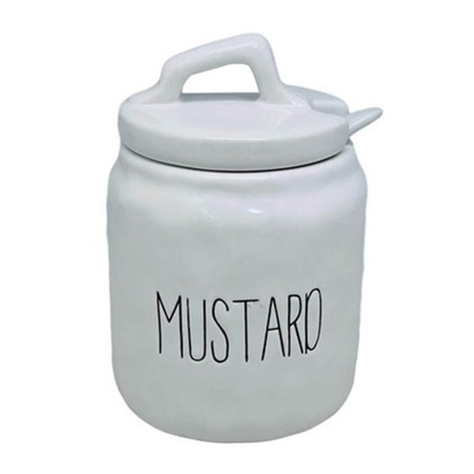 Apollo Dimples Mustard Pot